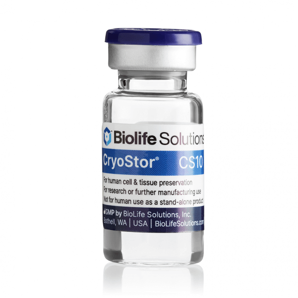 Cryostor CS10 for Storing Cells and Tissues under ultralow temperatures