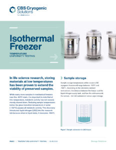 Isothermal Temperature Uniformity